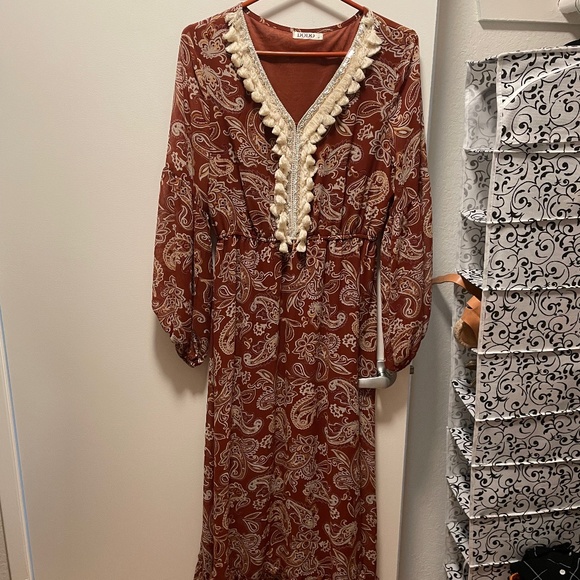 Beautiful boho maxi dress - Picture 1 of 2
